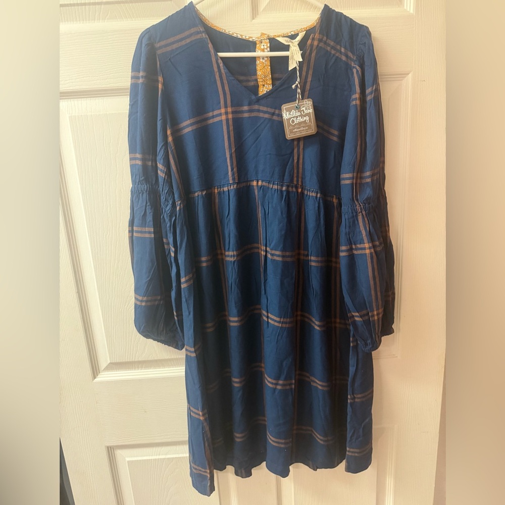 Matilda Jane M Just Imagine Silvi Dress
Blue Brown Plaid